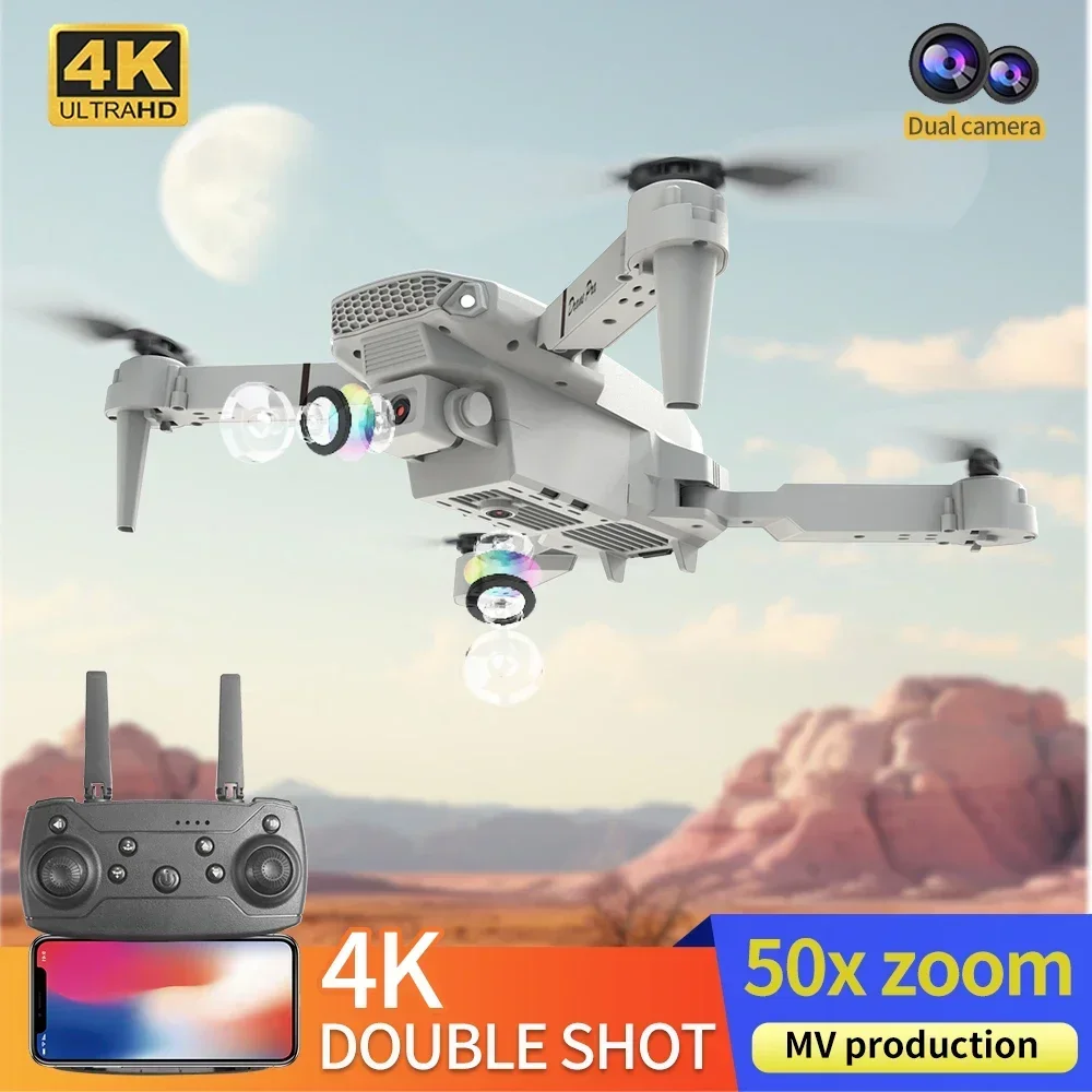 Mini drone pieghevole E88 con  - Eachine Drone E58 recensione e prezzo