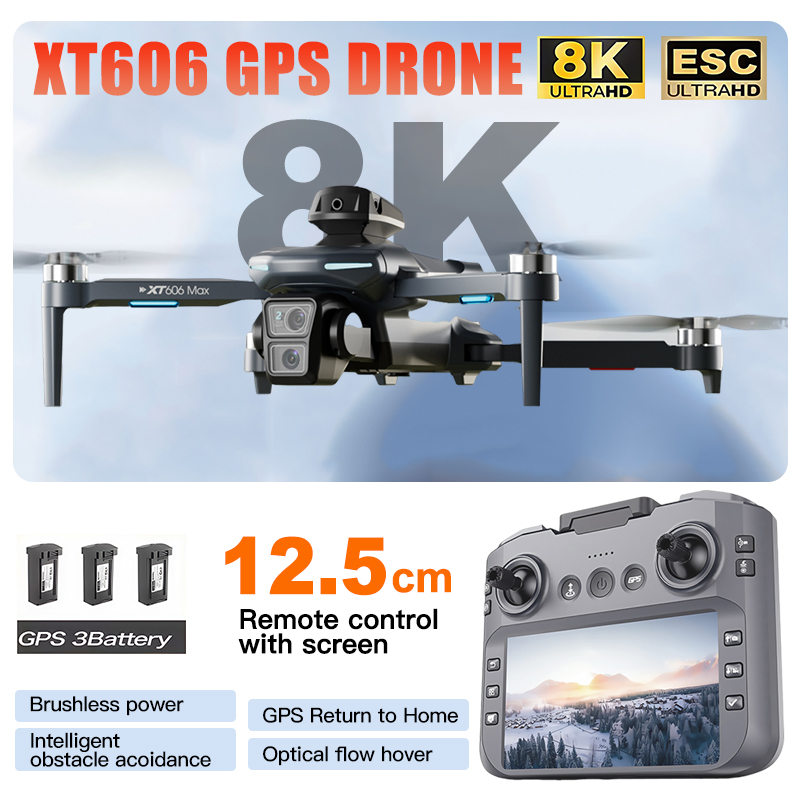 Drone XT606 MAX 3 con Batteria - Jjrc Drone X12 recensione e prezzo