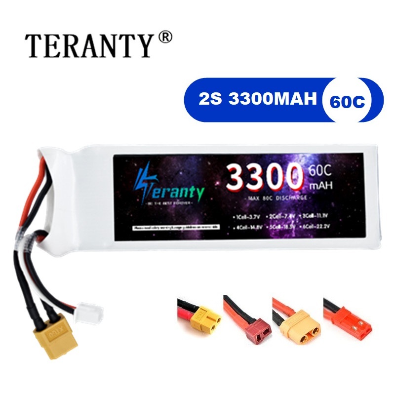 Batteria LiPo 2S 7.4V 3300mAh  - Drone Battery Lipo recensione e prezzo